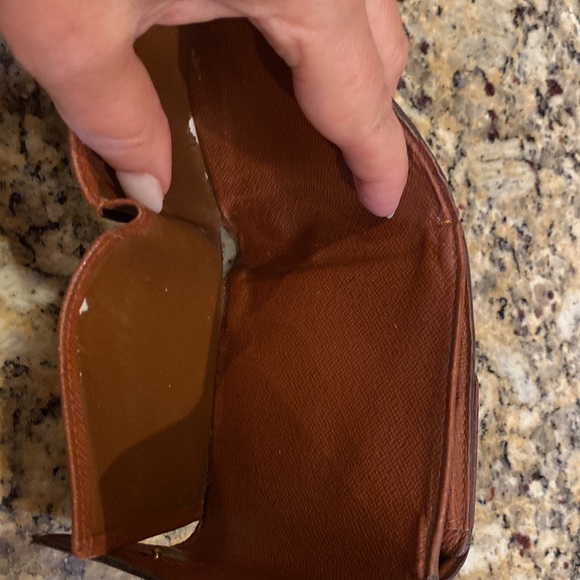 Louis Vuitton monogram vintage tri-fold wallet with coin purse - Picture 6 of 11